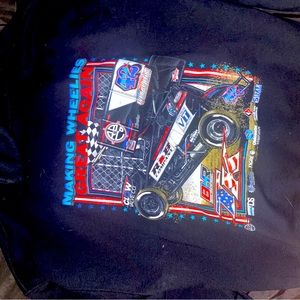 Vintage racing hoodie